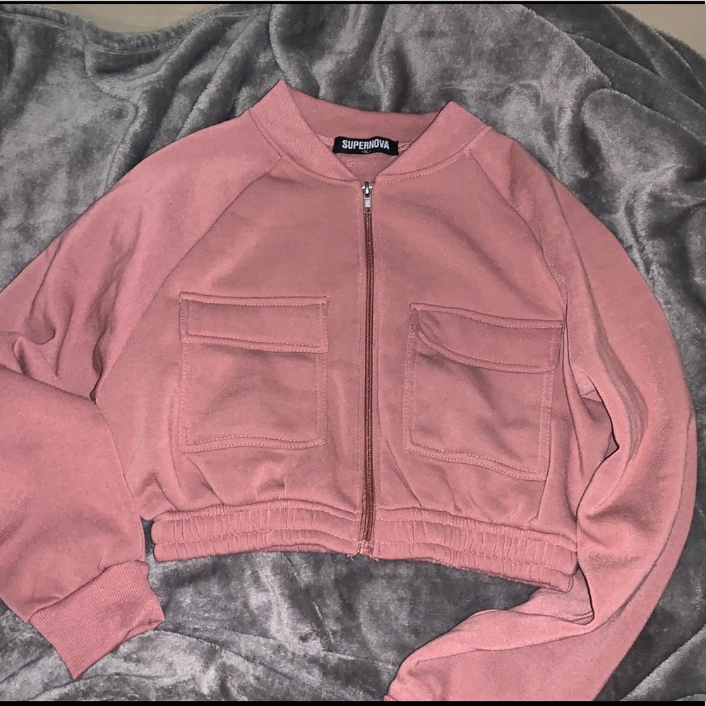 Cropped sweater